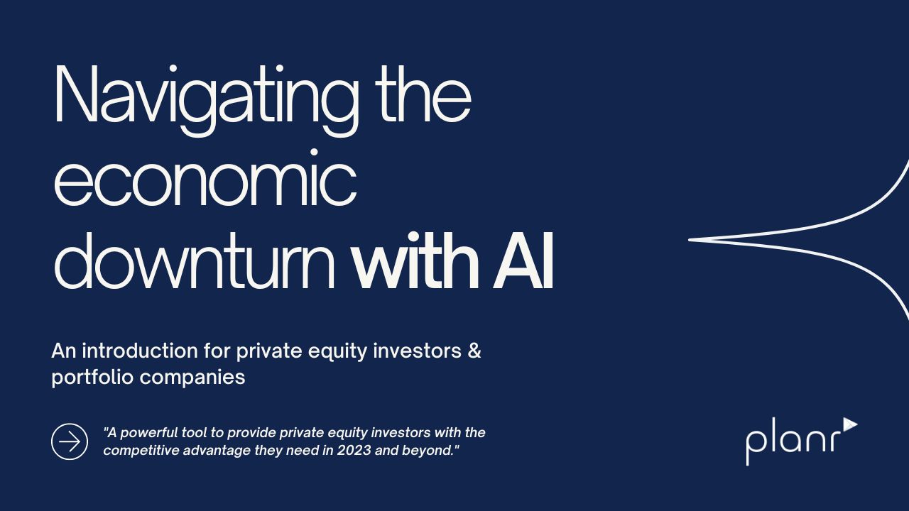 Navigating The Economic Downturn With AI - Planr