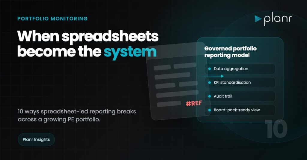 10 Ways Spreadsheets Break PE Portfolio Reporting