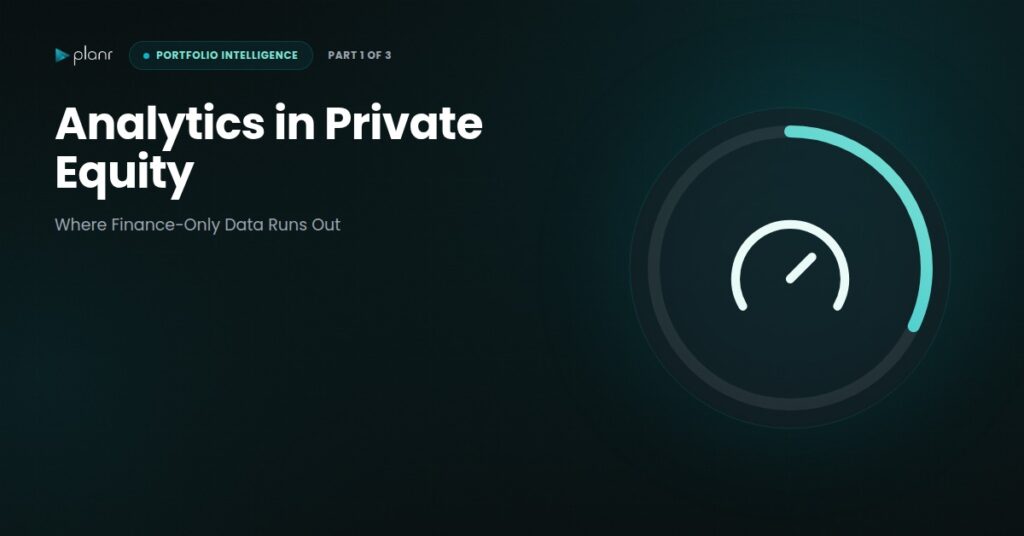 Analytics in Private Equity